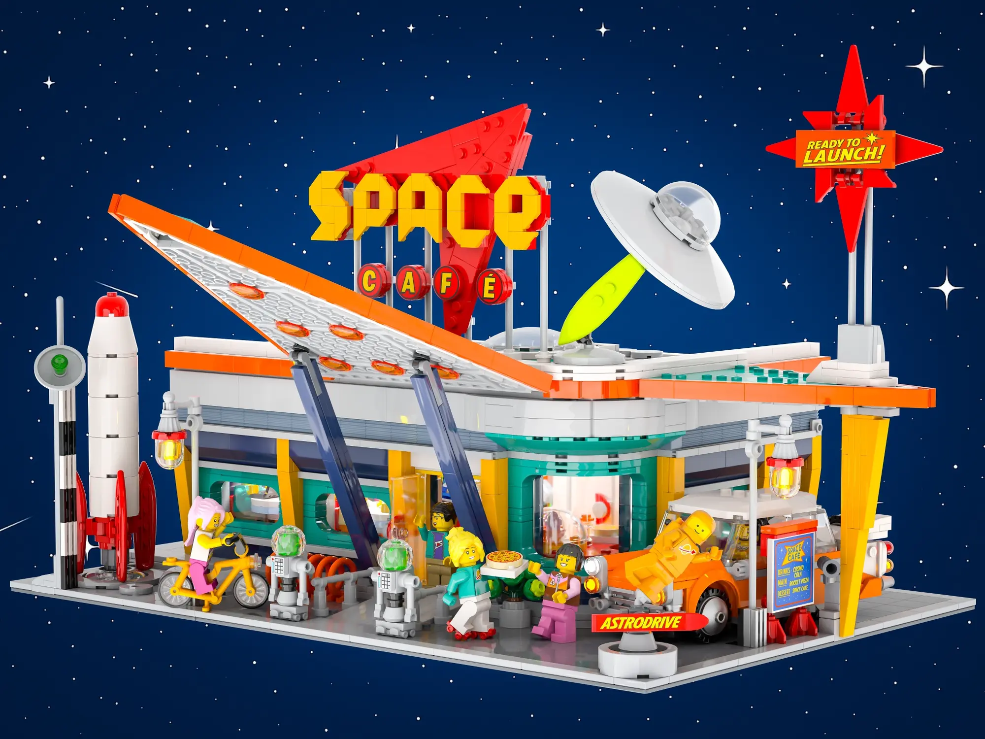 LEGO Space Café, BrickLink Designer Program
