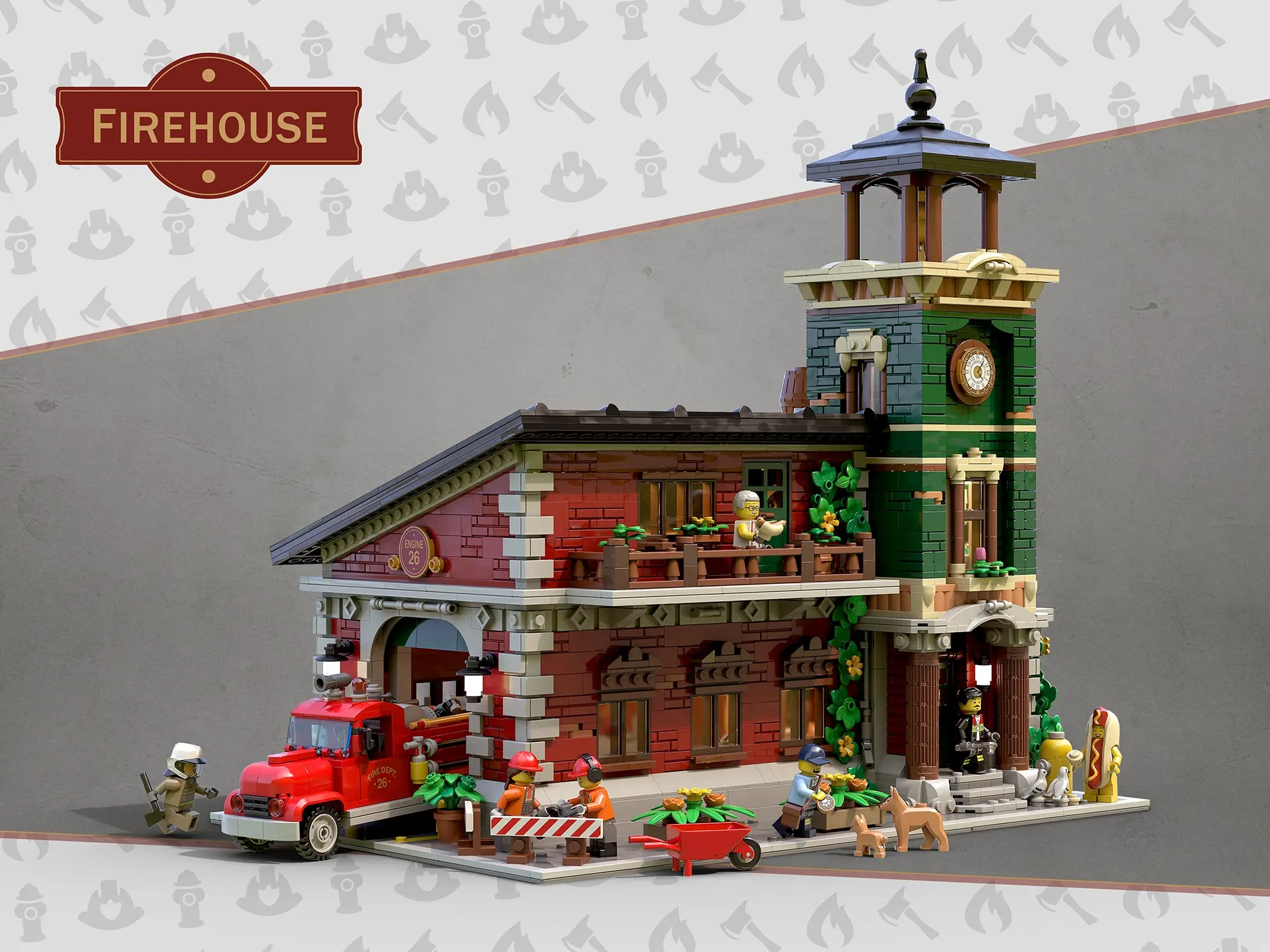 LEGO Firehouse, BrickLink Designer Program