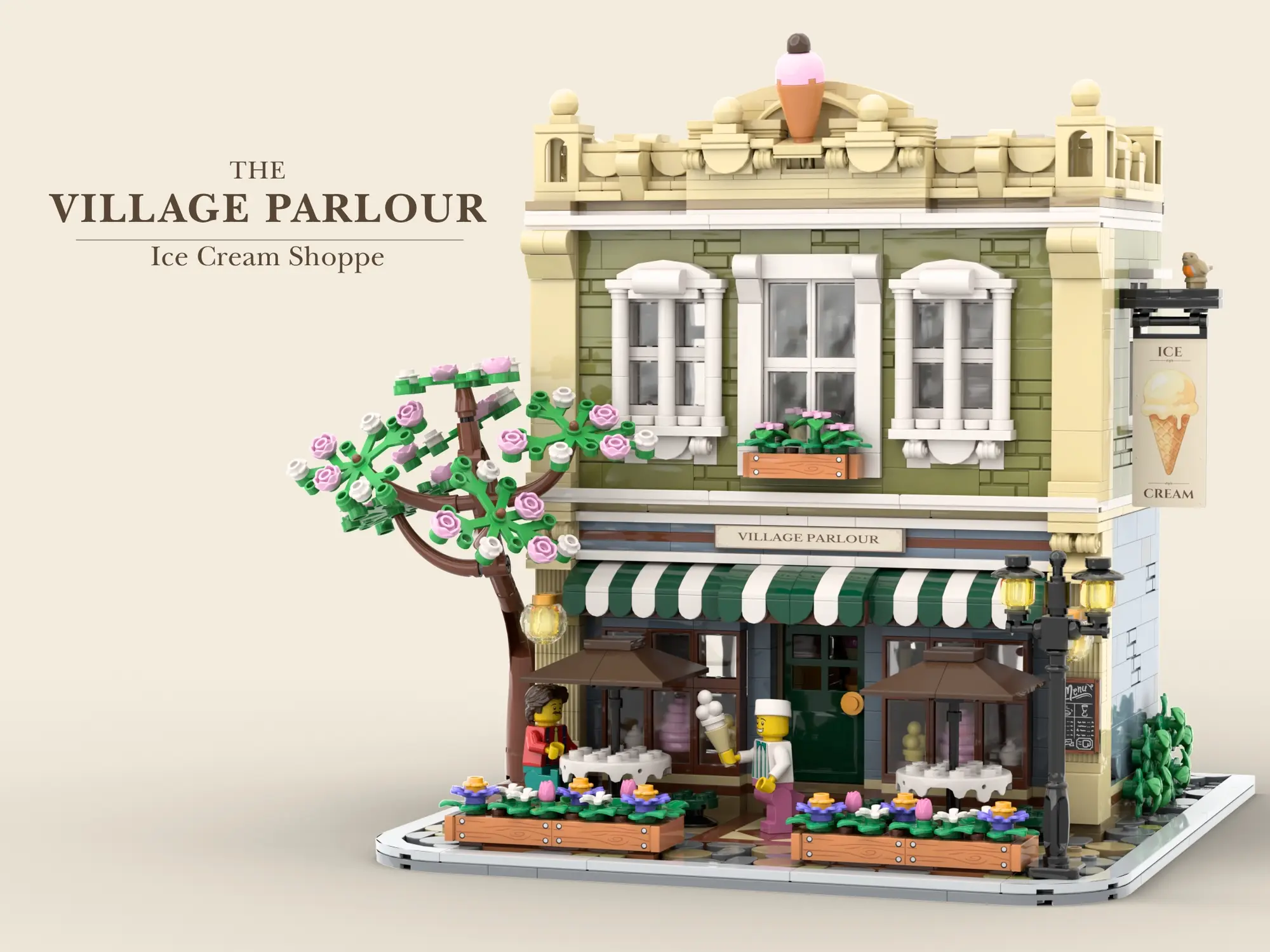 LEGO Village Parlour, BrickLink Designer Program