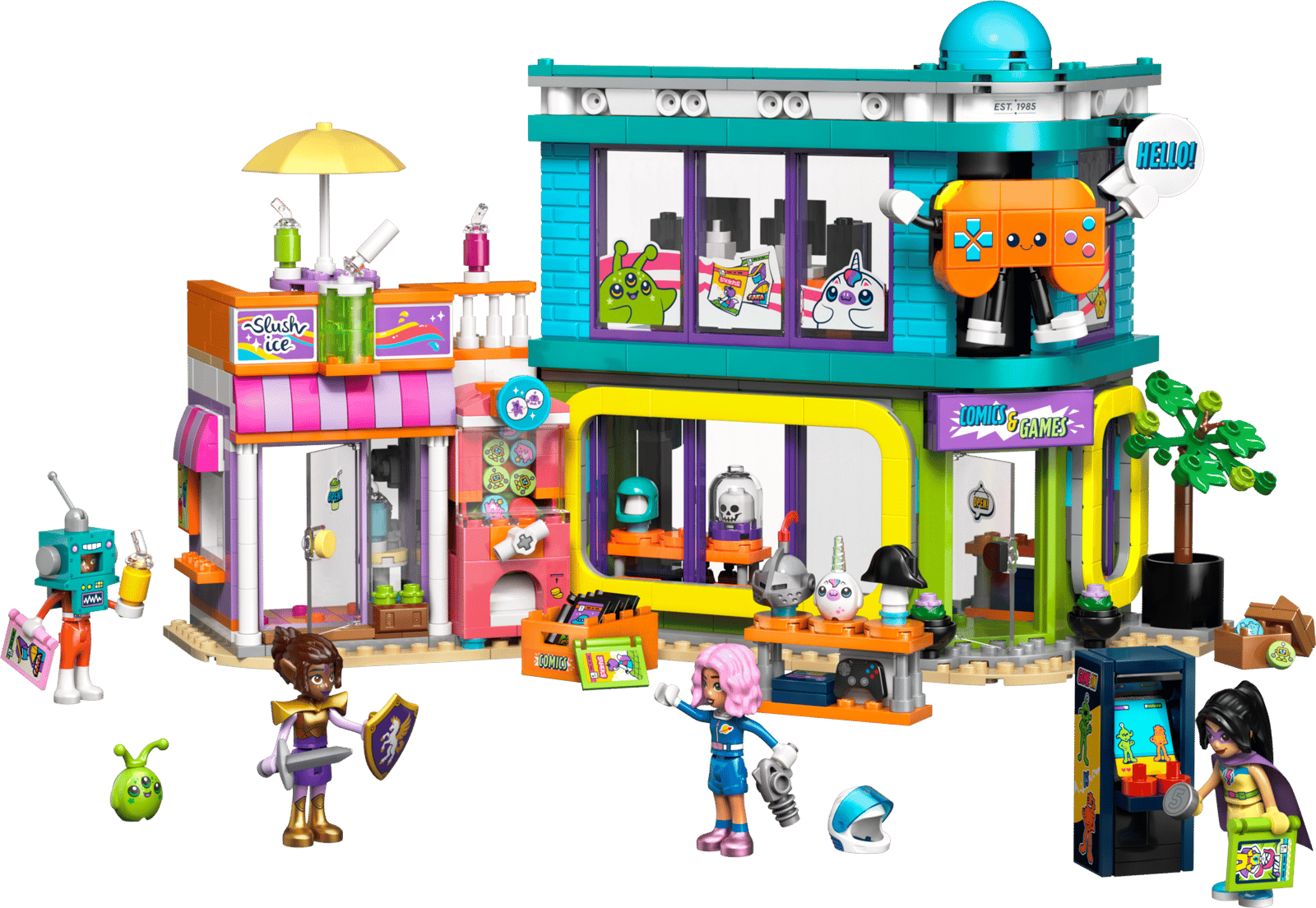 LEGO Comic Book and Game Store (42674)
