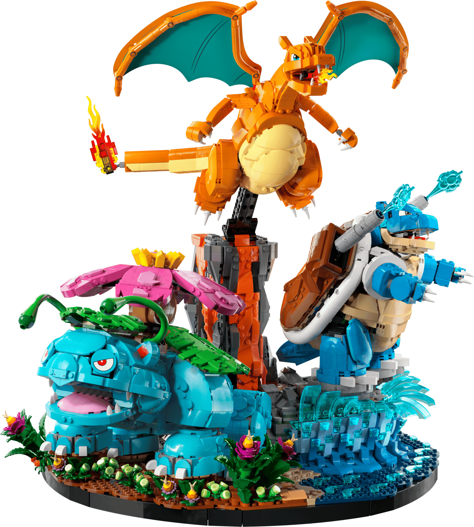 LEGO Venusaur, Charizard and Blastoise 72153