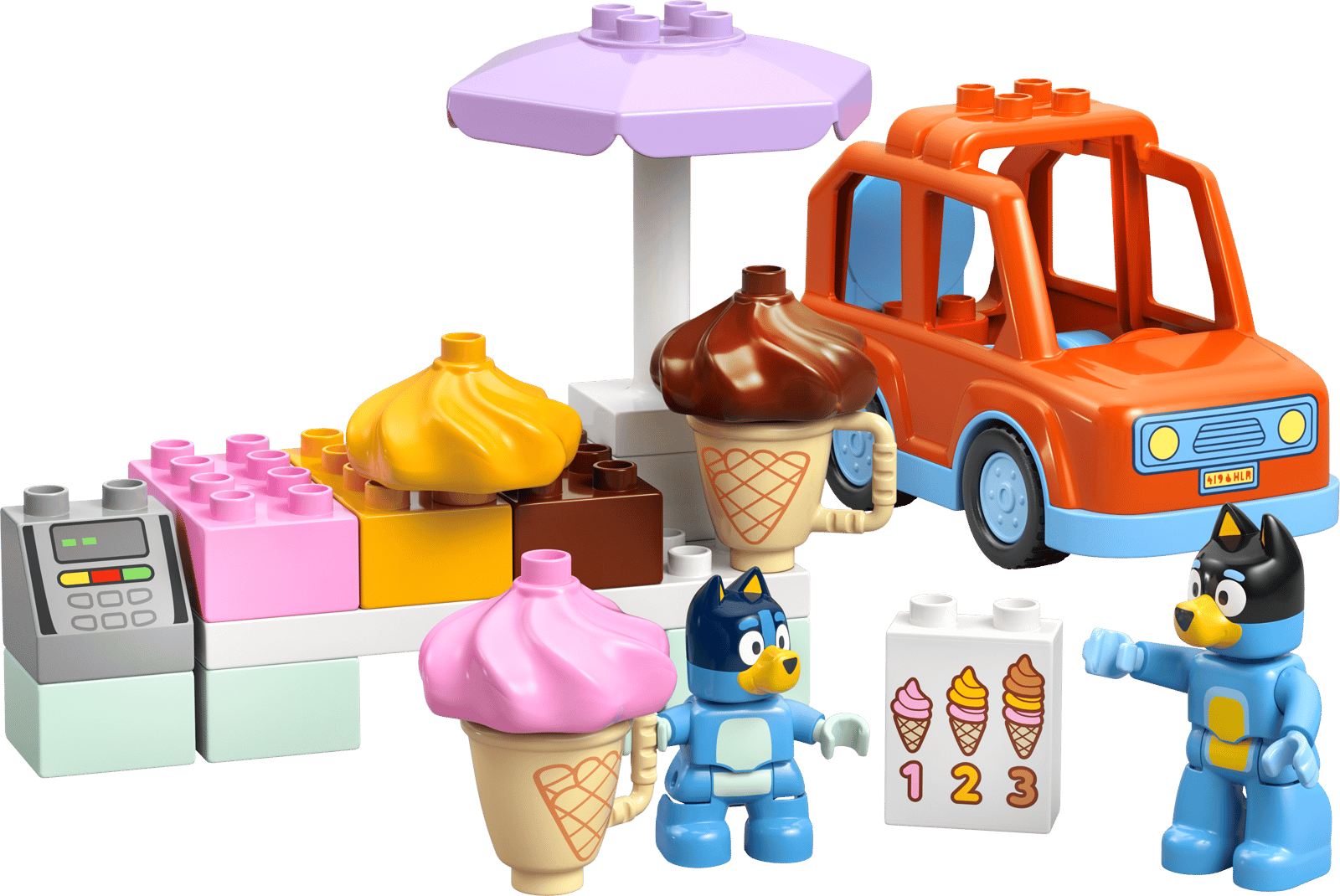 LEGO Ice Cream Trip with Bluey (10458)