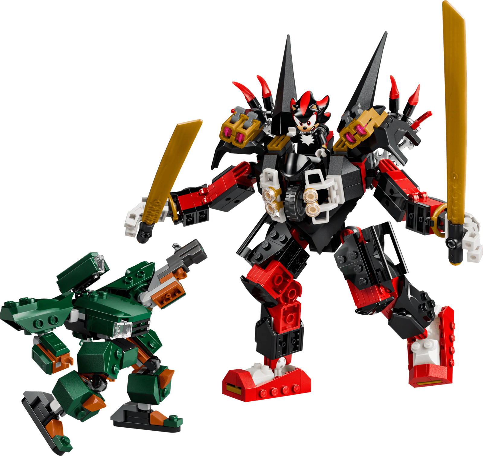 LEGO Shadow's Mech vs. G.U.N. Trooper (77120)