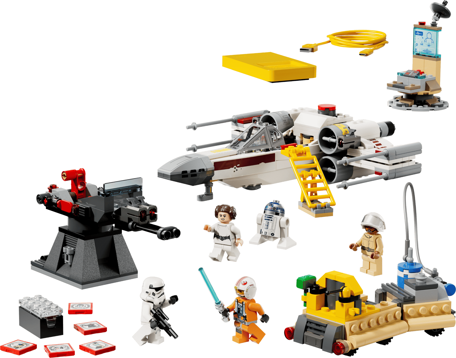 LEGO SMART Play: Luke's Red Five X-Wing (75423)