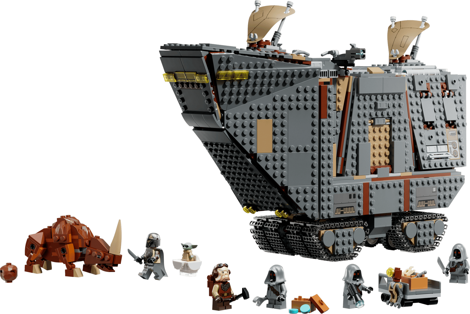 LEGO Offworld Sandcrawler and Mudhorn (75453)