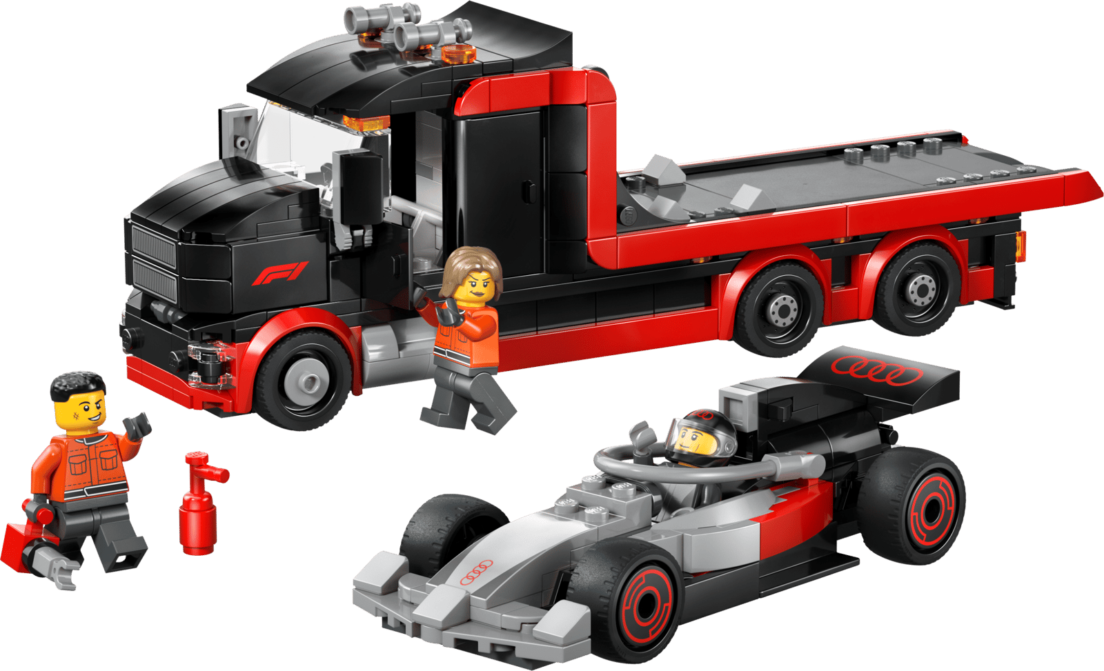 LEGO F1 Display Truck with Audi F1 Race Car (60493)