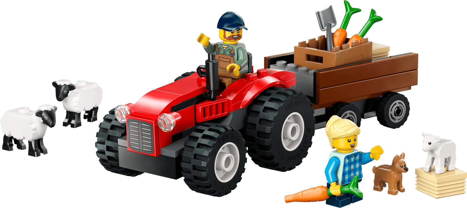 LEGO Traktor mit Anhänger (60461)