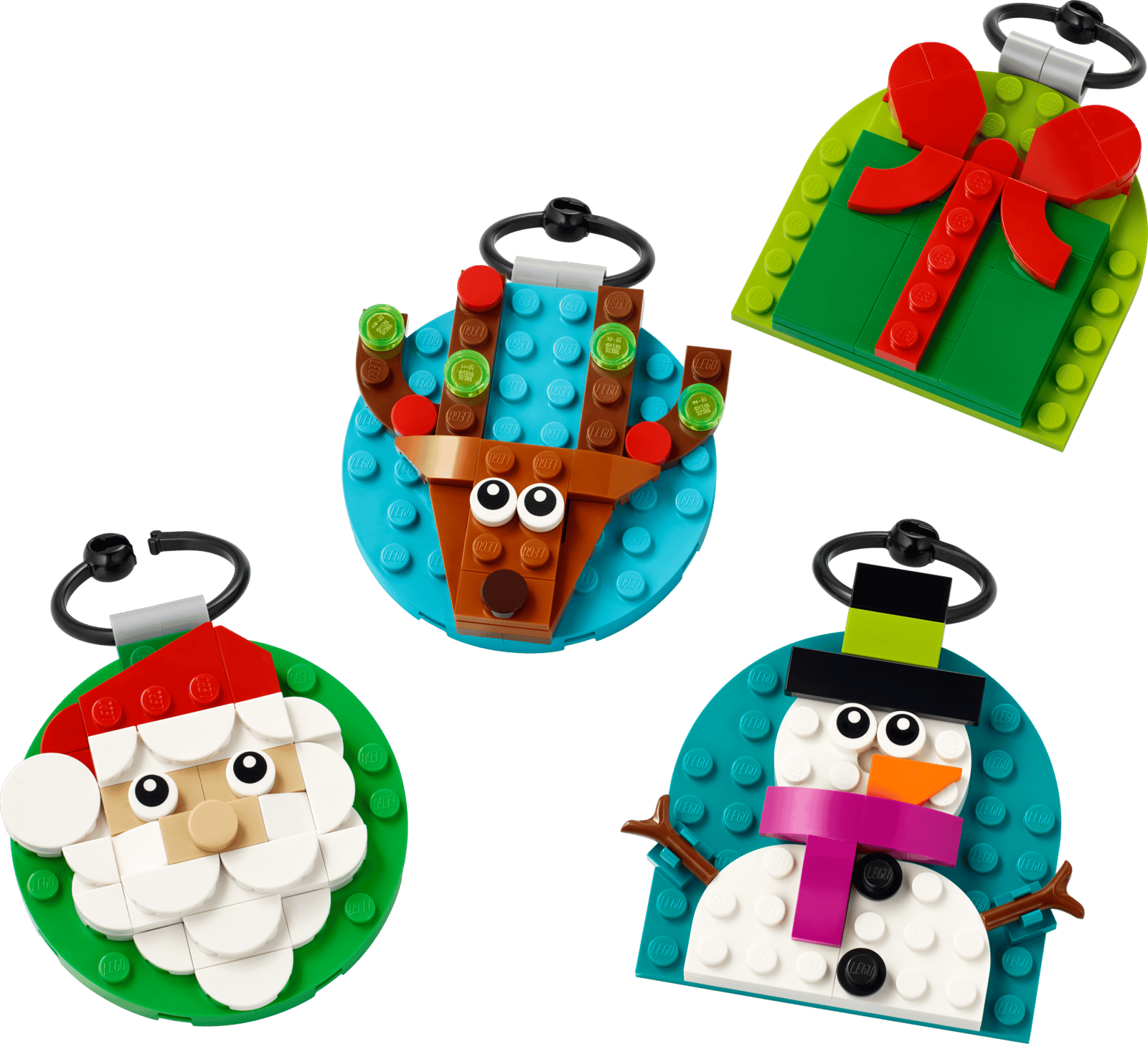 LEGO Verschiedene Christbaumanhänger (40744)
