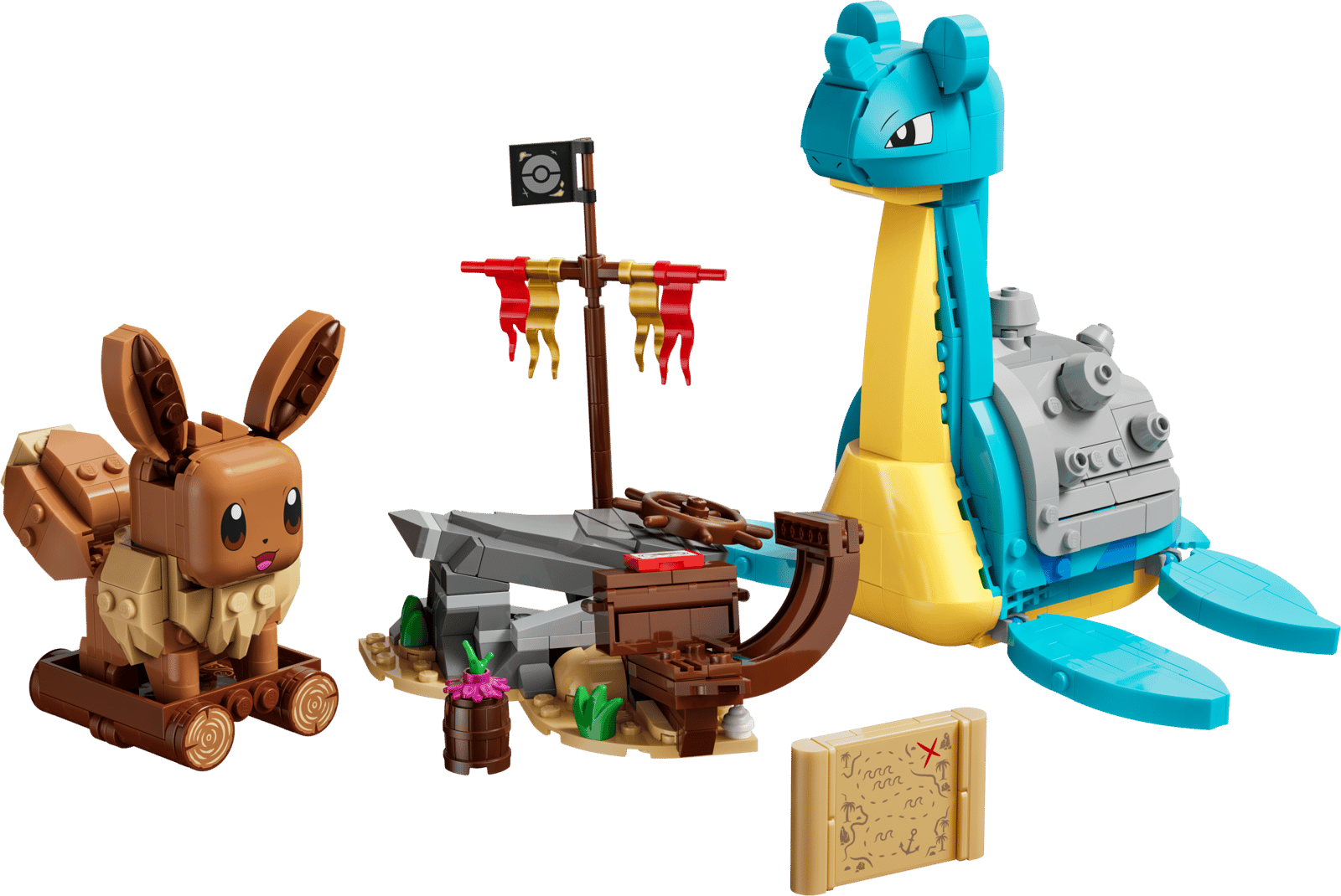 LEGO SMART Play: Eevee and Lapras's Treasure Hunt (72162)