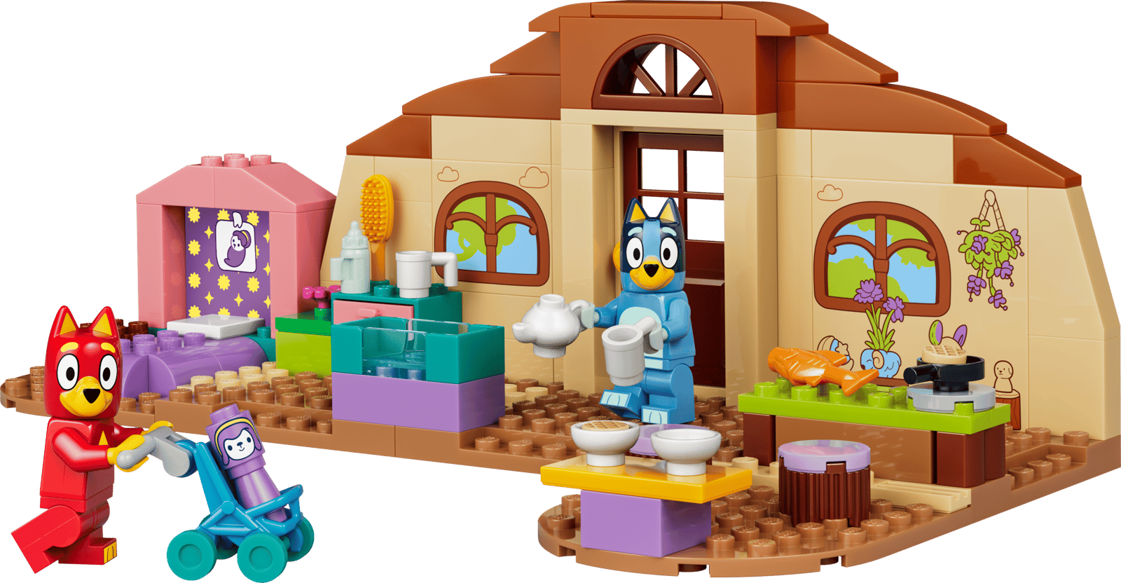 LEGO School with Rusty and Bluey (11221)