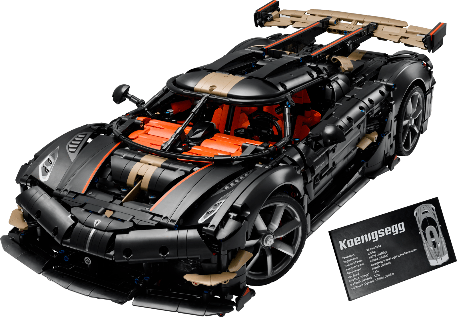 LEGO Koenigsegg Sadair's Spear Megacar 42232