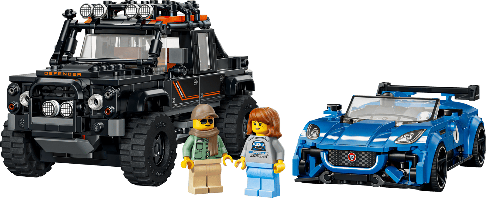 LEGO Jaguar Project 7 & Land Rover Defender (77264)