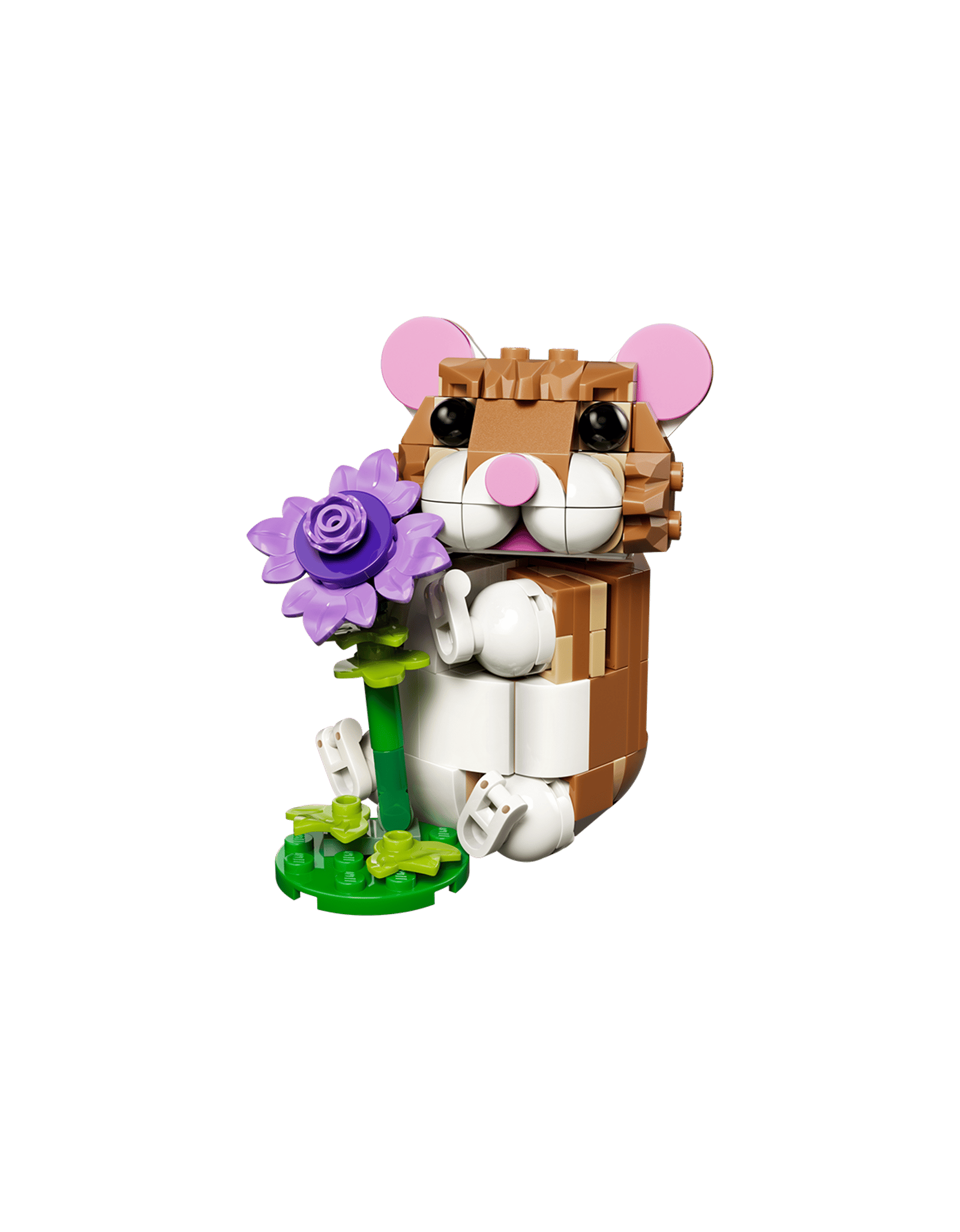 LEGO Cute Hamster with a Flower (31376)