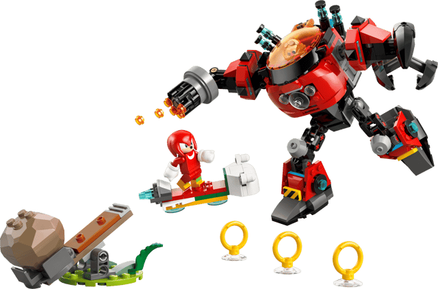 LEGO Knuckles contre l’Egg Crusher de Dr. Eggman (77005)