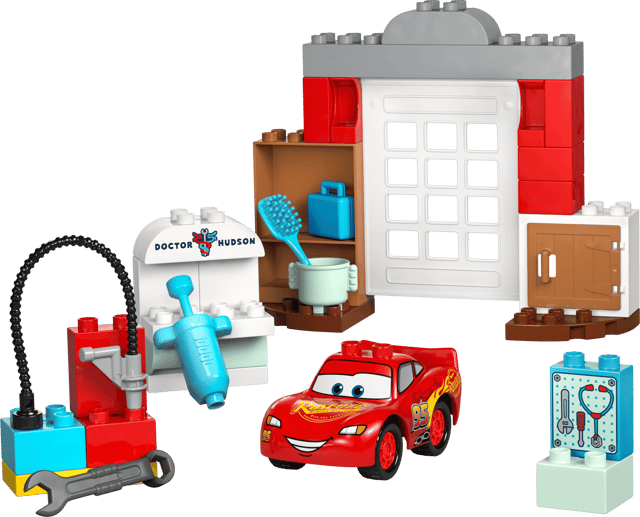 LEGO McQueens Besuch in Docs Werkstatt (10456)