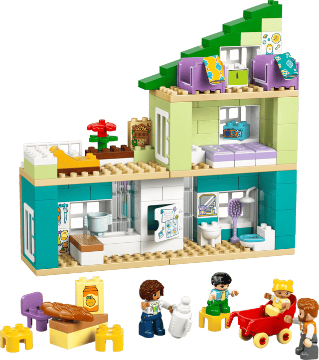 LEGO 3 in 1 Modern Family House with Figures (10470)