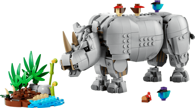 LEGO Wild Animals: Majestic Rhino with Birds (31171)