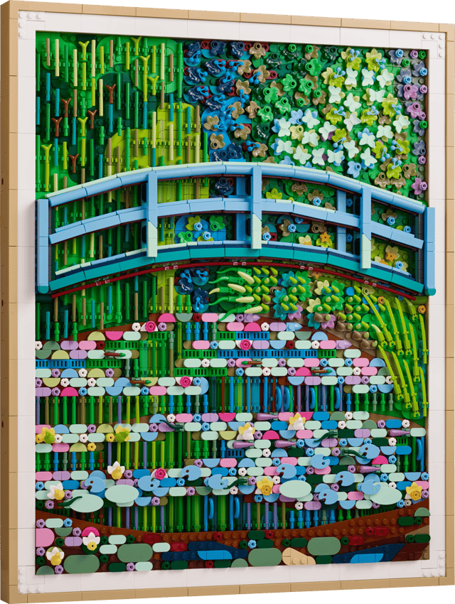 LEGO Claude Monet – Bridge over a Pond of Water Lilies (31220)