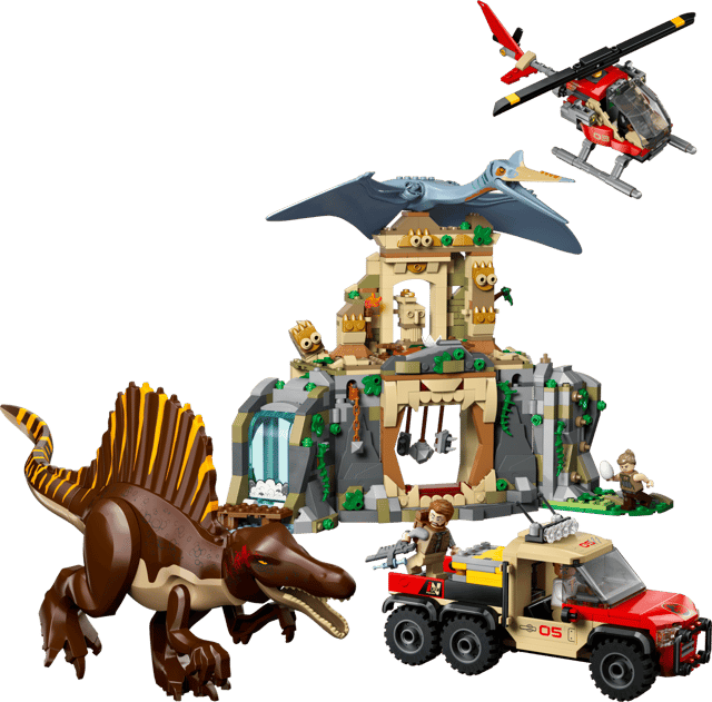 LEGO Spinosaurus & Quetzalcoatlus Air Mission (76976)