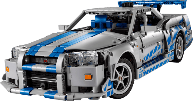 LEGO 2 Fast 2 Furious Nissan Skyline GT-R (R34) Car (42210)