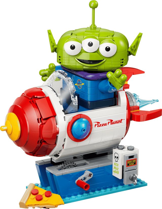 LEGO Alien with Pizza Planet Rocket Ride (43307)