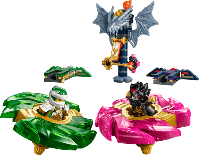 LEGO Lloyd vs. Ras Spinner Battle (71875)