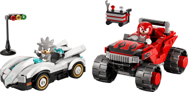 LEGO Silver's Car vs. Knuckles' Monster Truck (77118)