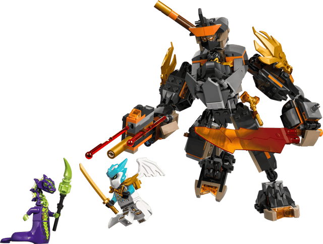 LEGO Cole's Mission Mech & Dragon Zane (71854)