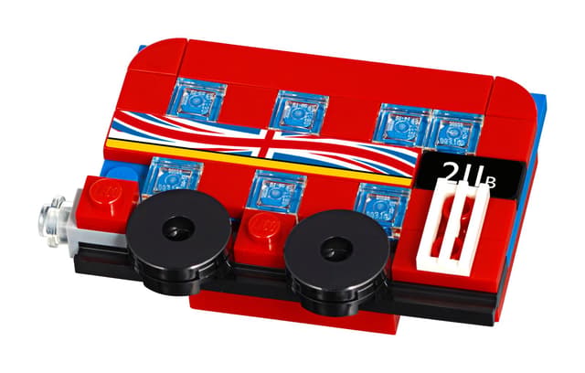 LEGO London Bus Magnet Build (853914)