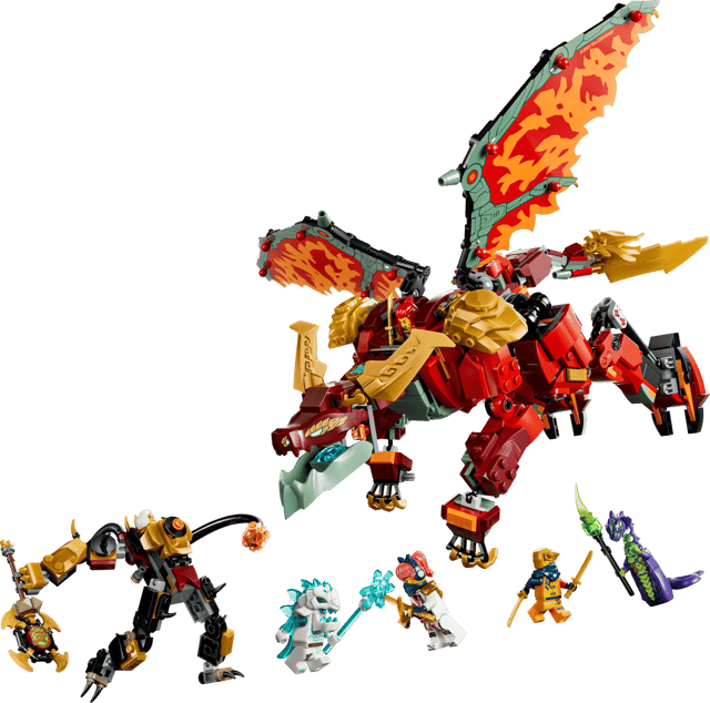 LEGO Wyldfyre's Transforming Dragon Mech (71868)