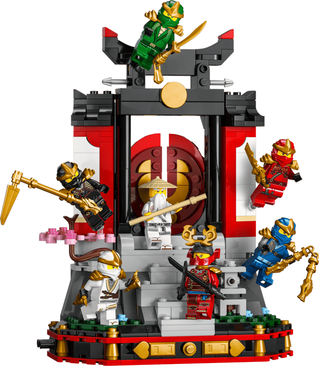 LEGO Ninja Character Display 15th Anniversary (71866)