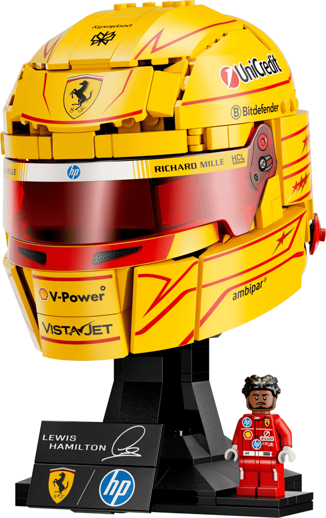LEGO Scuderia Ferrari HP Lewis Hamilton Helmet (43022)
