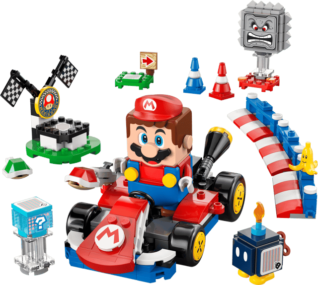 LEGO Mario Kart – Interactive Mario & Standard Kart (72043)