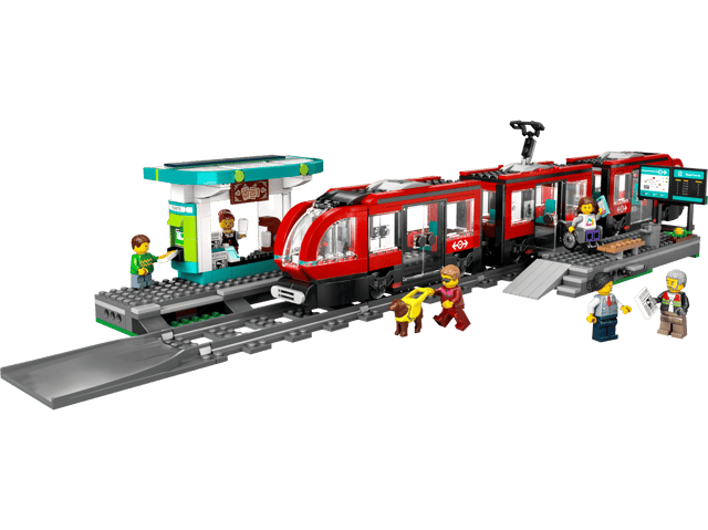 LEGO Downtown Streetcar and Station (60423)