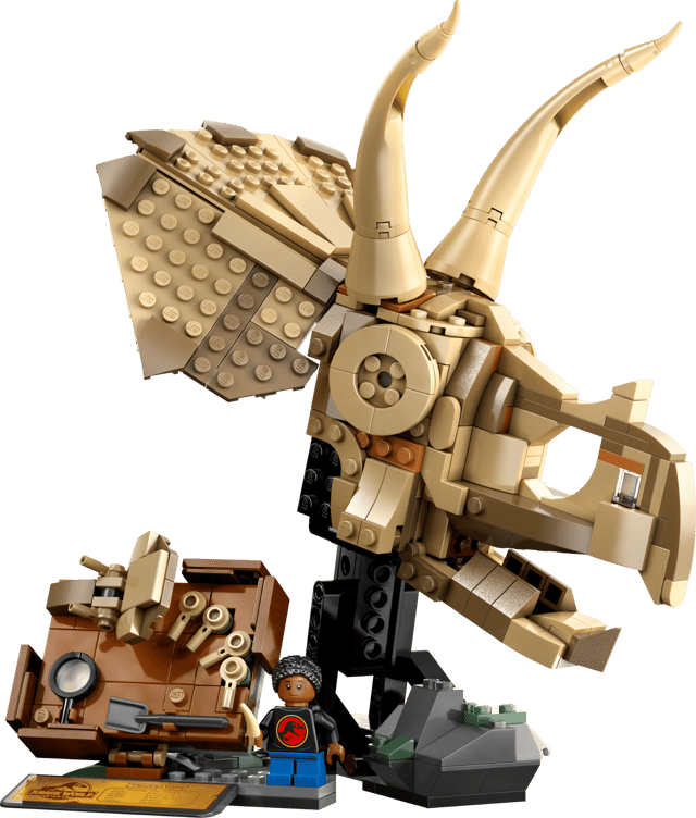 LEGO Dinosaurusfossielen: Triceratops schedel (76969)