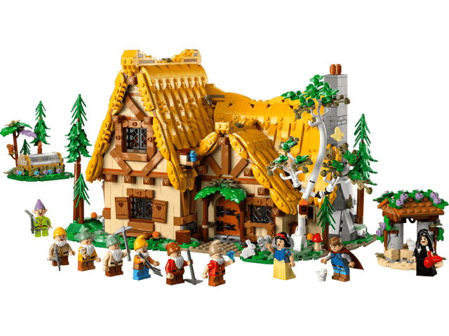 LEGO Die Hütte von Schneewittchen und den sieben Zwergen (43242)