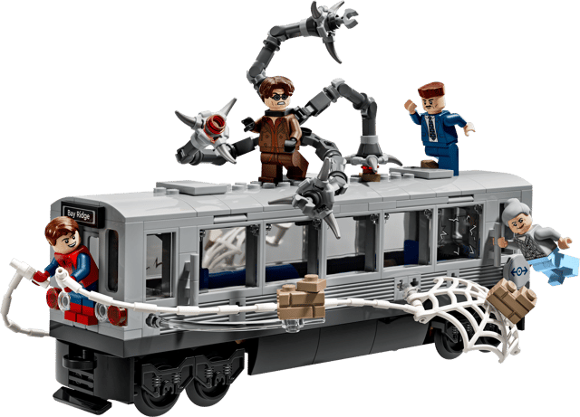 LEGO Spider-Man vs. Doc Ock Subway Train Scene (76321)