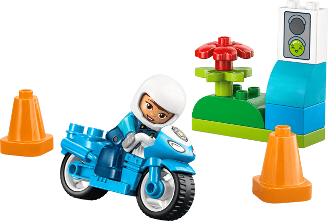 LEGO Blue Police Motorcycle (10471)