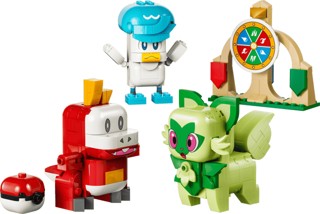 LEGO SMART Play: Sprigatito, Fuecoco and Quaxly Battle (72158)