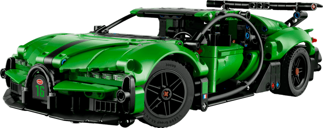 LEGO Green Bugatti Chiron Pur Sport Hypercar (42241)